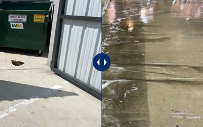 Dumpster Pad Cleaning - Learn More